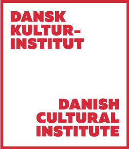 Logo of the Danish Cultural Institute in colours white and red