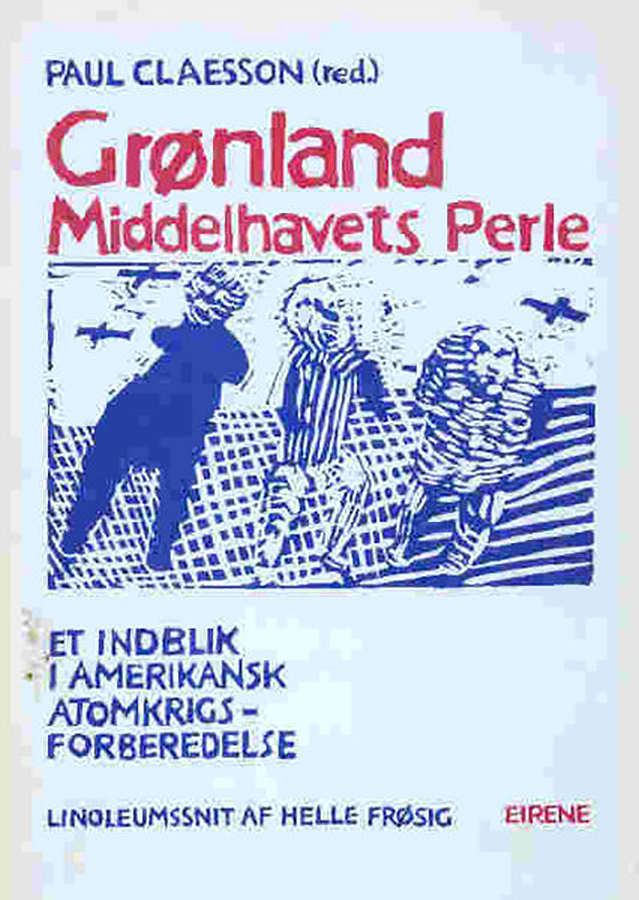 Front cover of the book 'Grønland-Middelhavets perle' [Greenland: The Pearl of the Mediterranean]