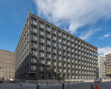 Swedish central bank building