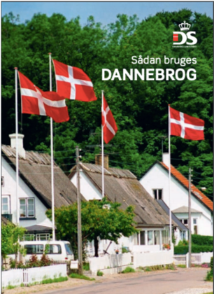 Dannebrog on a pole. A guide on how to use the flag