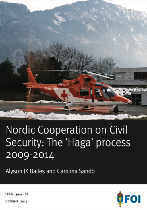 A PDF front cover with a medical helicopter