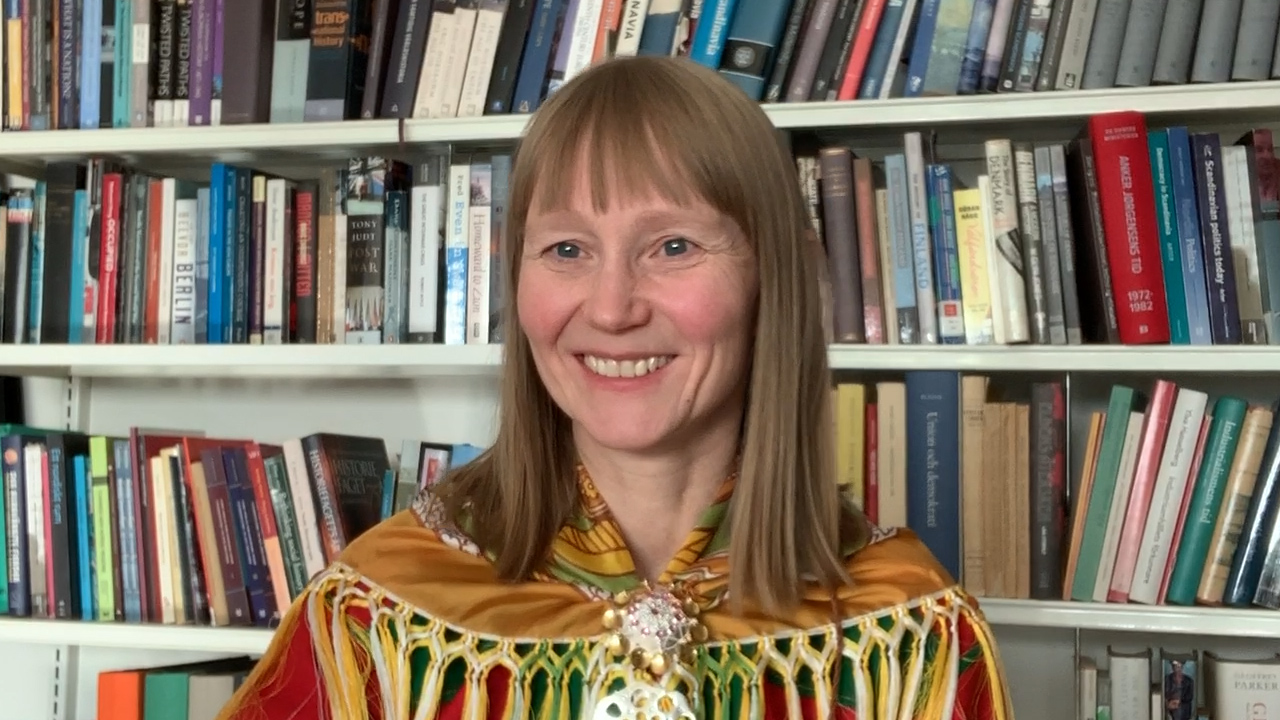 Picture of interview Associate Professor in Sami literature in Norway