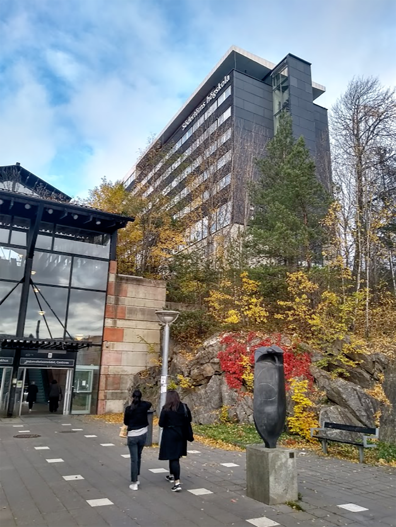 Södertörn University just outside Stockholm, where the podcasts were recorded at the Institute of Contemporary History